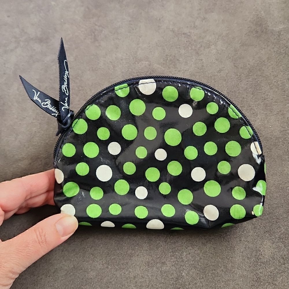Vera bradley bag pouch zipper bag makeup bag change purse excellent condition
